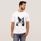 Boston Terrier Light T-shirt - "Boston Style" (Voorkant volledig)
