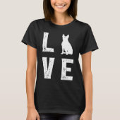 Boston Terrier Love  1 T-shirt (Voorkant)