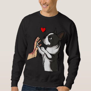 Boston Terrier Love Bostie Dog mama Funny Girls Trui