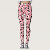 Boston Terrier Love - leuke valentijnen leggings (Voorkant)