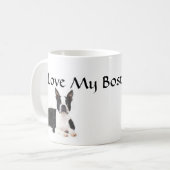 Boston Terrier Love Mok (Voorkant links)