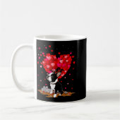 Boston Terrier Lover Heart Shape Boston Terrier Va Koffiemok (Links)