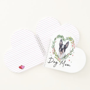 Boston Terrier Lover School Planner Cute Notitiebo Notitieboek