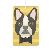 Boston Terrier Luchtverfrisser (Voorkant)