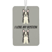 Boston Terrier Luchtverfrisser (Achterkant)