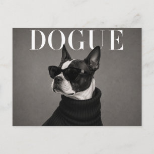 Boston Terrier Luxe Editoriaal Briefkaart