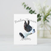 Boston Terrier Ma 2 Briefkaart (Staand voorkant)