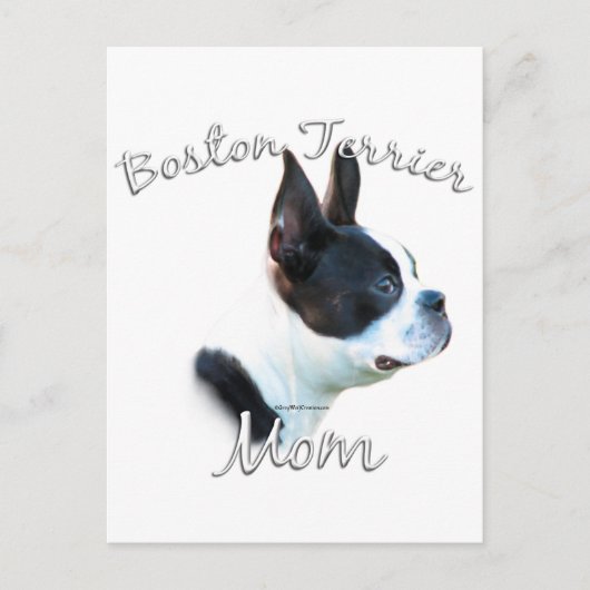 Boston Terrier Ma 2 Briefkaart (Voorkant)