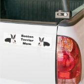 Boston Terrier Ma Bumpersticker (Op Truck)