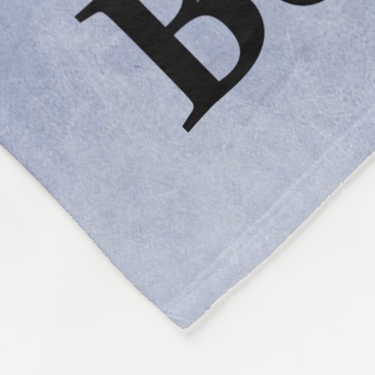 Boston Terrier Ma Fleece Blanket (Hoek)