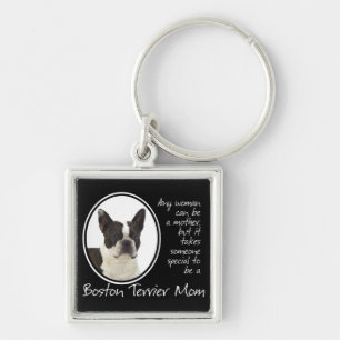 Boston Terrier Ma Sleutelhanger