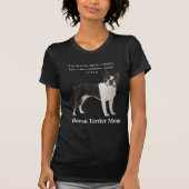 Boston Terrier Ma T-Shirt (Voorkant)