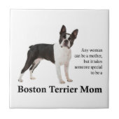 Boston Terrier Ma Tegel Tegeltje (Voorkant)