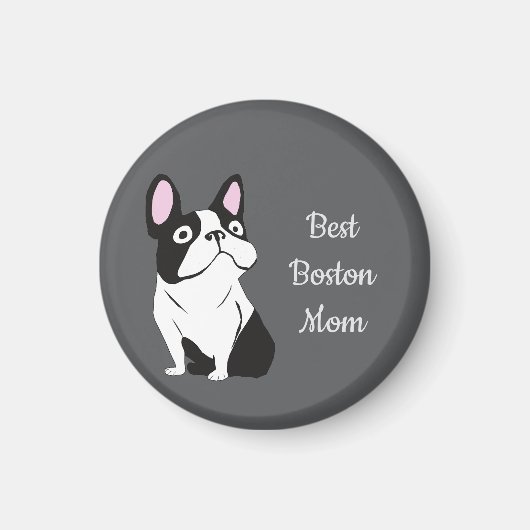 Boston terrier magneet (Voorkant)