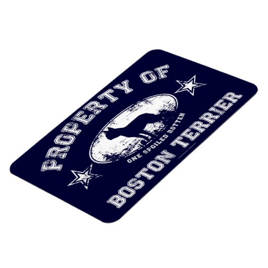 Boston Terrier Magneet (Linkerzijde)