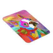 Boston Terrier magneet 3"x4" (Rechterzijde)
