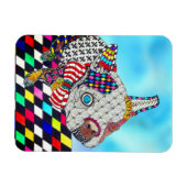 Boston Terrier magneet 3"x4" (Horizontaal)