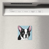 Boston Terrier Magneten (Insitu (Vaatwasser))