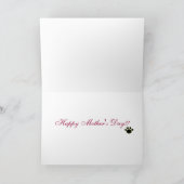 Boston Terrier Mam (Moederdag Gifts) Kaart (Binnen)
