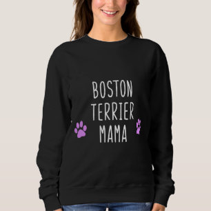 Boston Terrier Mama Funny Dog Kerstmis Trui