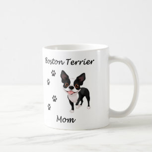 Boston Terrier mama Koffiemok