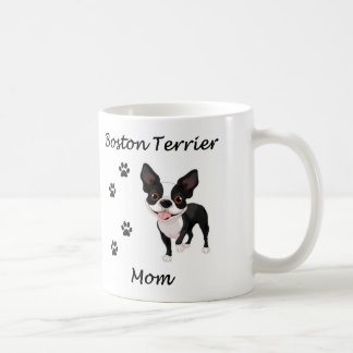 Boston Terrier mama Koffiemok