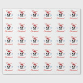 Boston Terrier Matte Wrapping Paper, 30 x 6' Cadeaupapier (Vlak)