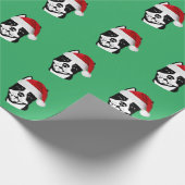 Boston Terrier Matte Wrapping Paper, 30 x 6' Cadeaupapier (Hoek)