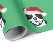 Boston Terrier Matte Wrapping Paper, 30 x 6' Cadeaupapier (Rol Hoek)