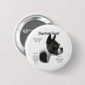 Boston Terrier Meet the Breed - Button (Voorkant /achterkant)