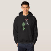 Boston Terrier Mermaid Hoodie (Voorkant volledig)