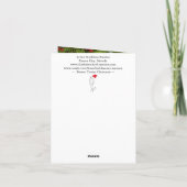 Boston Terrier Merry Christmas-Wenskaart Feestdagen Kaart (Achterkant)