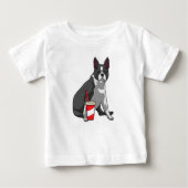 Boston Terrier met Drink (Voorkant)