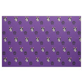 Boston Terrier met Paws Cotton Fabric Stof (Fat Quarter)