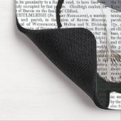 Boston Terrier met Roos in Mouth Muismat (Hoek)