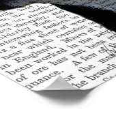 Boston Terrier met Roos op kop Poster (Hoek)