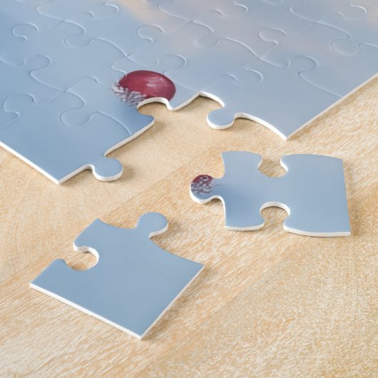 Boston Terrier Midnight Star-Gazing Christmas Legpuzzel (Zijkant)