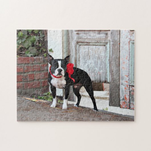 Boston Terrier - Miles Legpuzzel (Horizontaal)