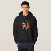 Boston Terrier Mirakel Pumpkins Halloween Hoodie (Voorkant volledig)