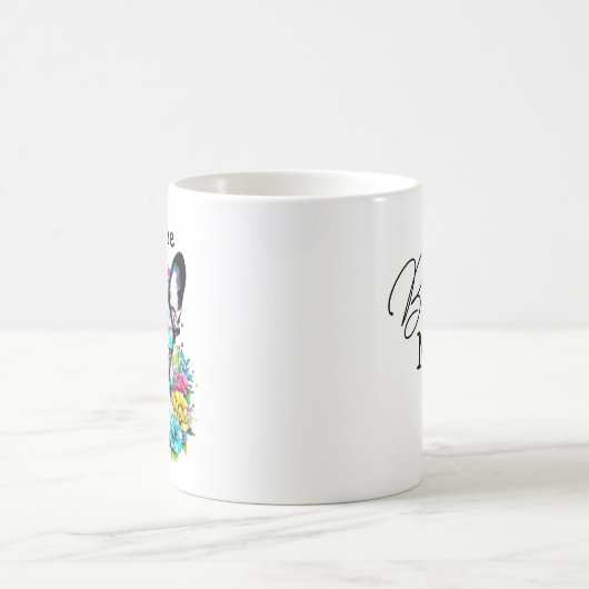 Boston Terrier Moeder gepersonaliseerd Magische Mok (Center)