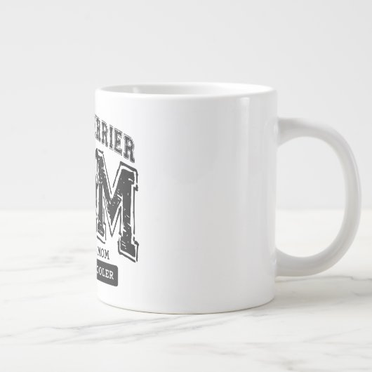 Boston Terrier moeder, maar veel coolere Jumbo Mok (Rechts)