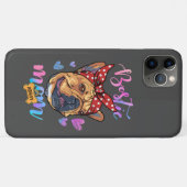 Boston Terrier Moeder Waterverf Hondenliefhebber C Case-Mate iPhone Case (Achterkant (horizontaal))