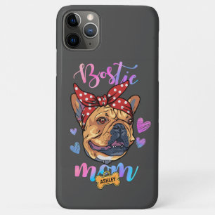 Boston Terrier Moeder Waterverf Hondenliefhebber C Case-Mate iPhone Case