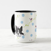 Boston Terrier Mok (Voorkant links)