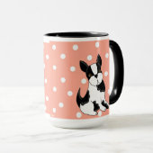 Boston Terrier Mok (Voorkant rechts)