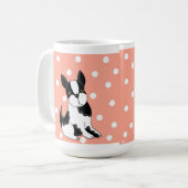 Boston Terrier Mok (Voorkant links)