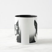 Boston Terrier Mok - "Boston Style" (Midden)