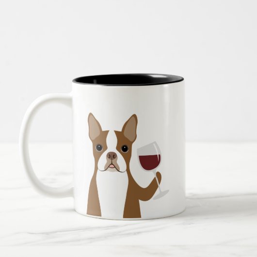 Boston Terrier Mokken (Links)