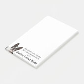Boston Terrier Mom Post-It Notities Post-it® Notes (Schuin)