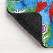 Boston Terrier Mousepad Muismat (Hoek)